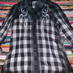 Roar button up shirt